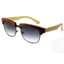 Mais recente tecnologia de madeira óculos de sol da moda (sz5687-3)